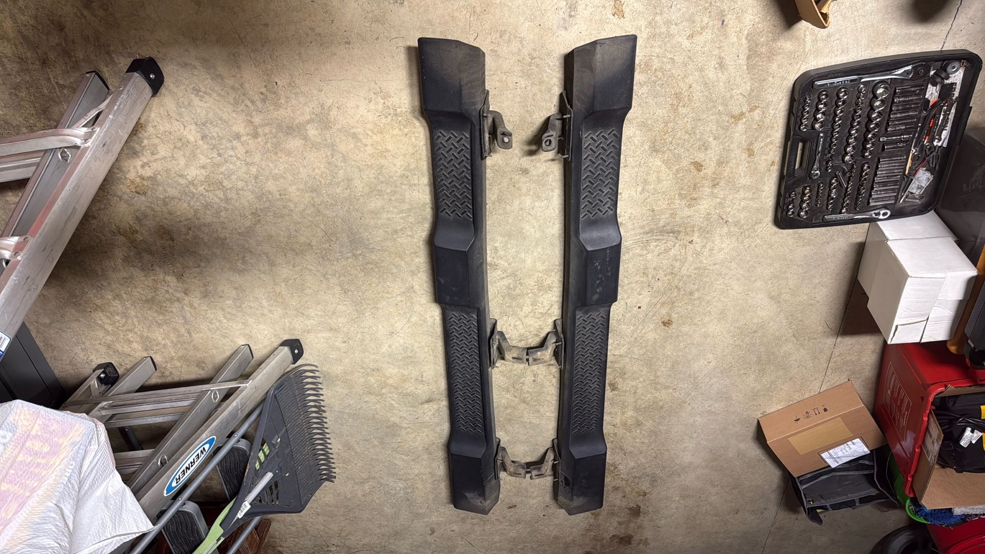 Side Step Nerf Bars Step Bars for Jeep Wrangler JKU