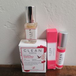 Clean Perfume Rollerballs Strawberry Fields & Whipped Cherry Perfume