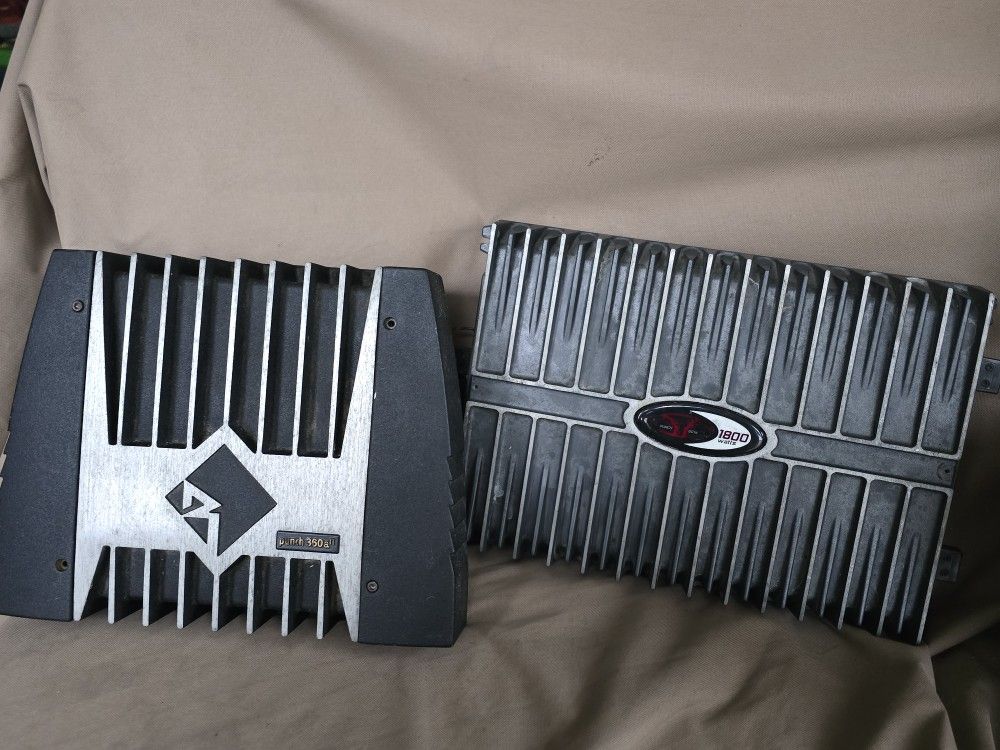 Rockford Fosgate 1800 601's And 360a2