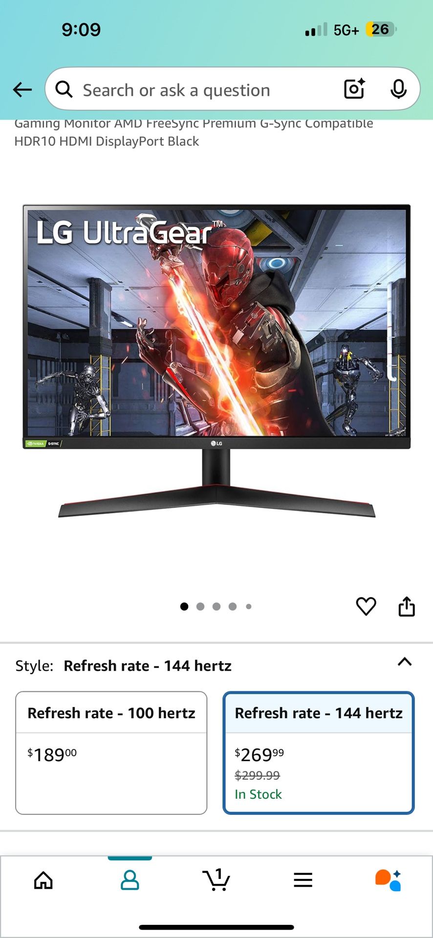 Lg Gaming Monitor 144hz 