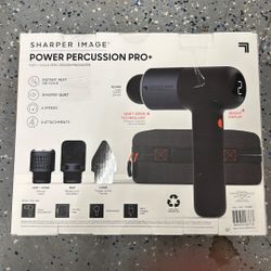 Sharper image pro percussion power massager