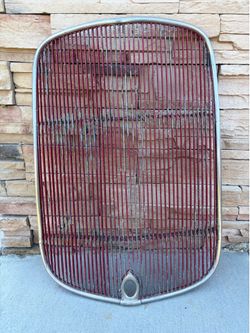 Building a Rat Rod? ‘32 Ford OEM Radiator Grill Insert