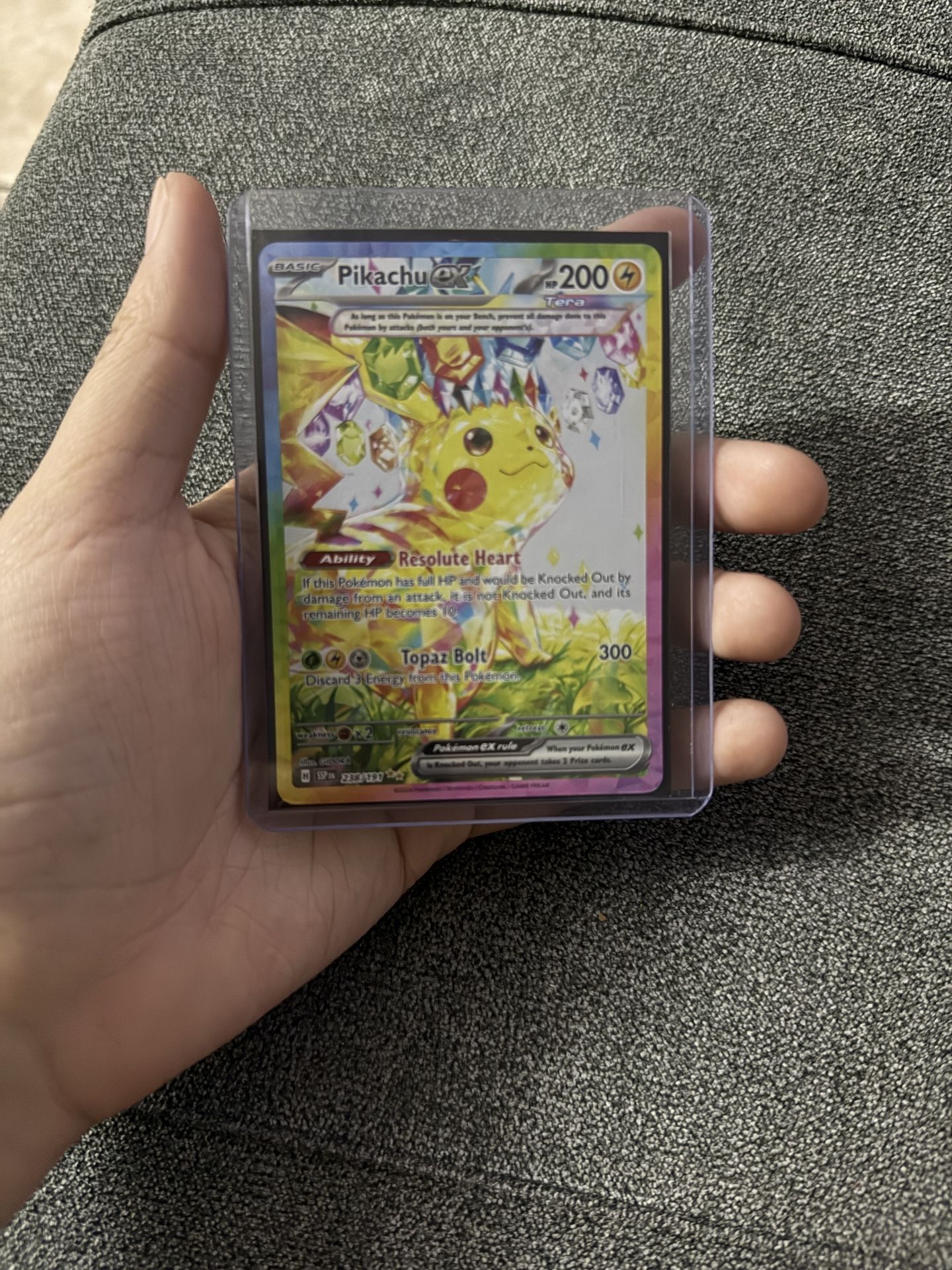 Pikachu Surging Sparks Ex