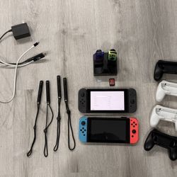 1 Red And Blue Switch And 1 Black Switch 