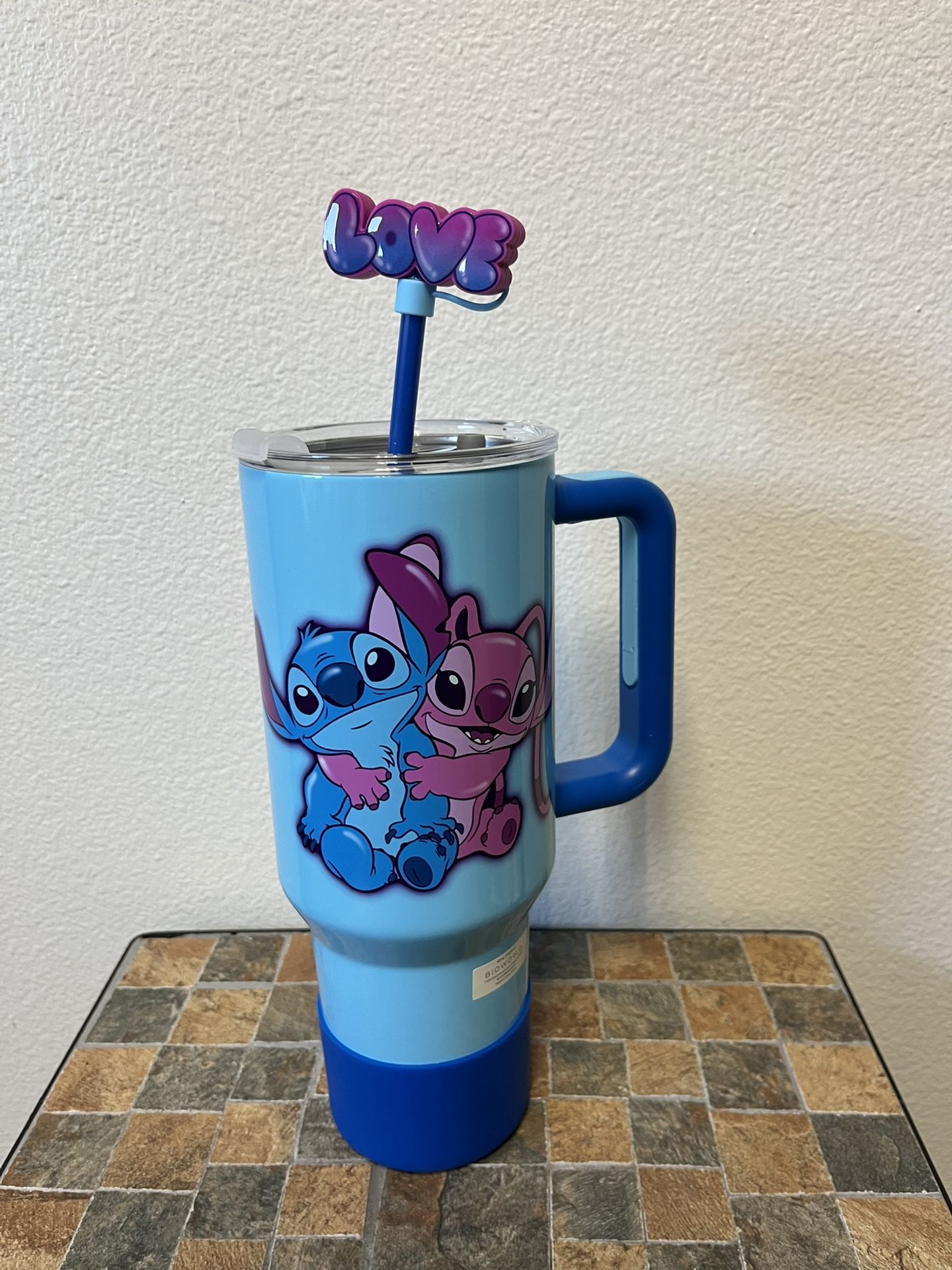 BioWorld LILO And stitch Steel Tumbler NWT viral