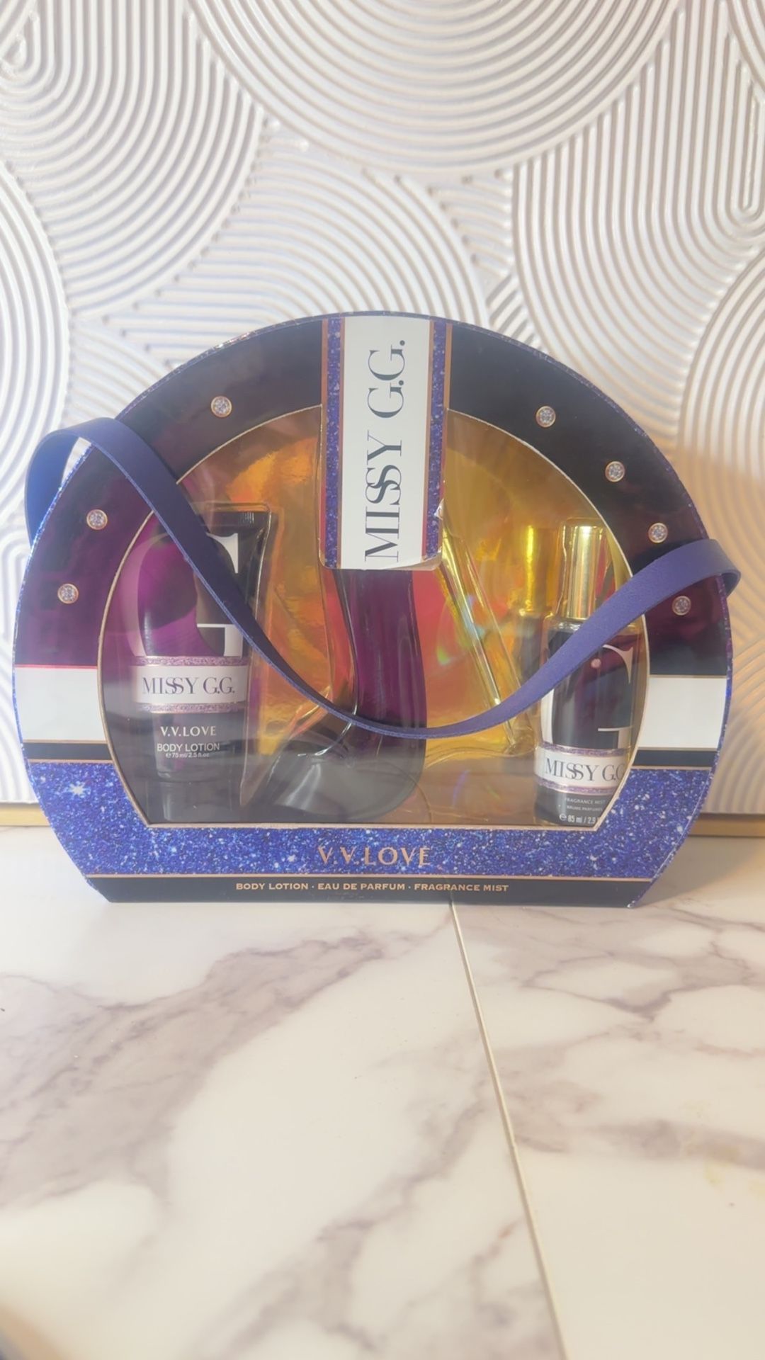 Blue 3pc Perfume Gift Set