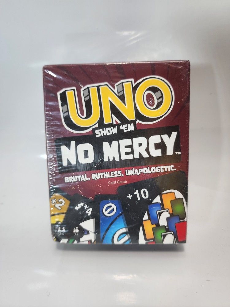Mattel UNO Show em No Mercy Card Game