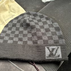 New lv Beanie Damier Wool 