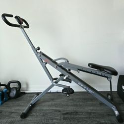Row-N-Ride Squat Assist Exercise Machine
