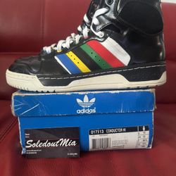 2008 ADIDAS CONDUCTOR HI BEIJING OLYMPICS Sz10.5  ULTRABOOST NMD HUMAN RACE PHARRELL MOTHER LAND WAVERUNNER 350 Yeezy 380 750