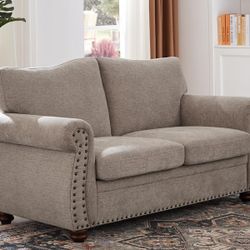 2 Seater Chenille Sofa