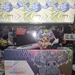 Prismatic Evolutions Super-Premium Collection & Surprised Box