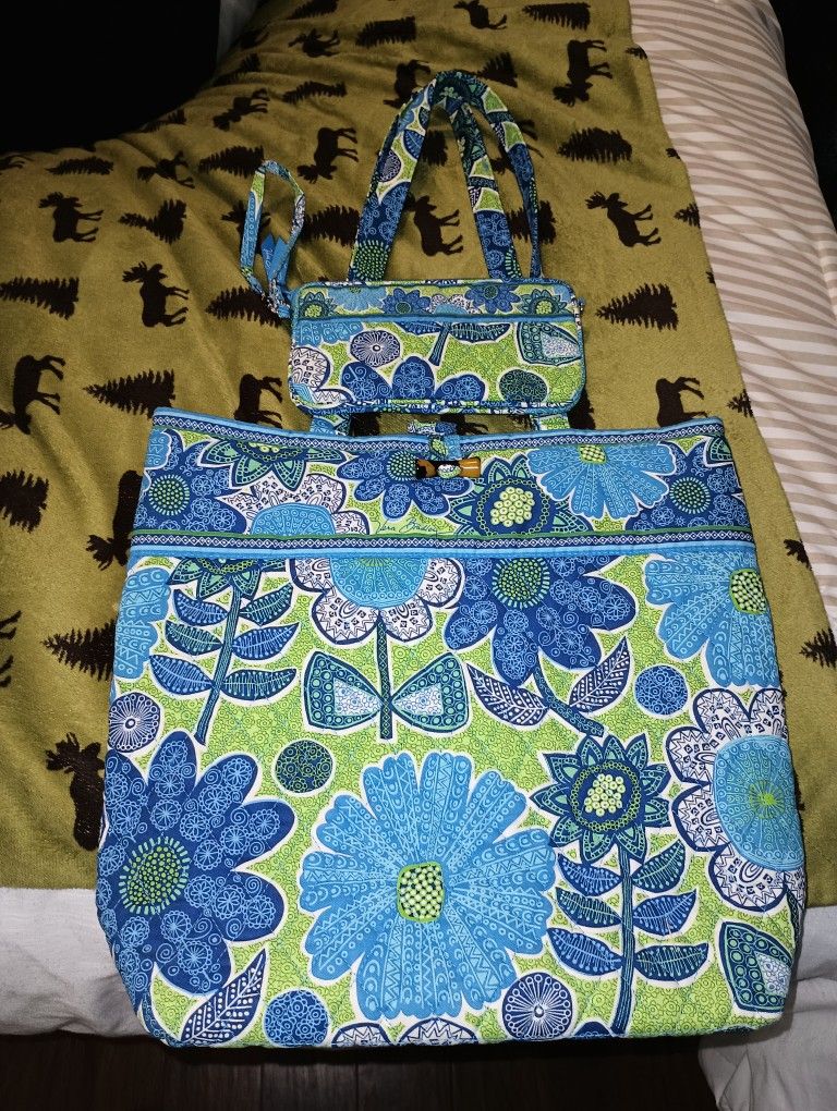 Vera Bradley Purse/Wallet Combo 