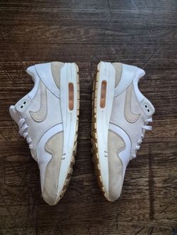 Nike Air Max 1 White Gum Sneakers