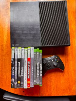 Xbox One w/ controller and games