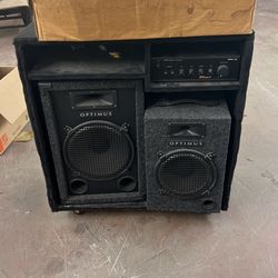 Optimus Large Speaker System 