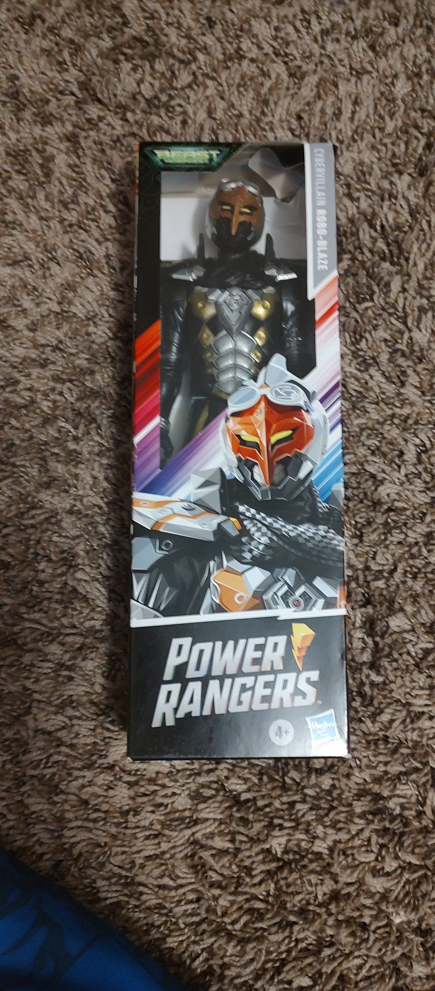 Power Rangers Beast Morphers 12" Cybervillain Robo-Blaze Action Figure Toy