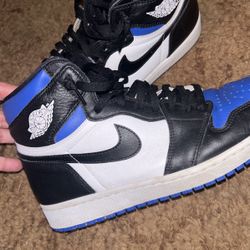 Jordan 1 Royal toe 
