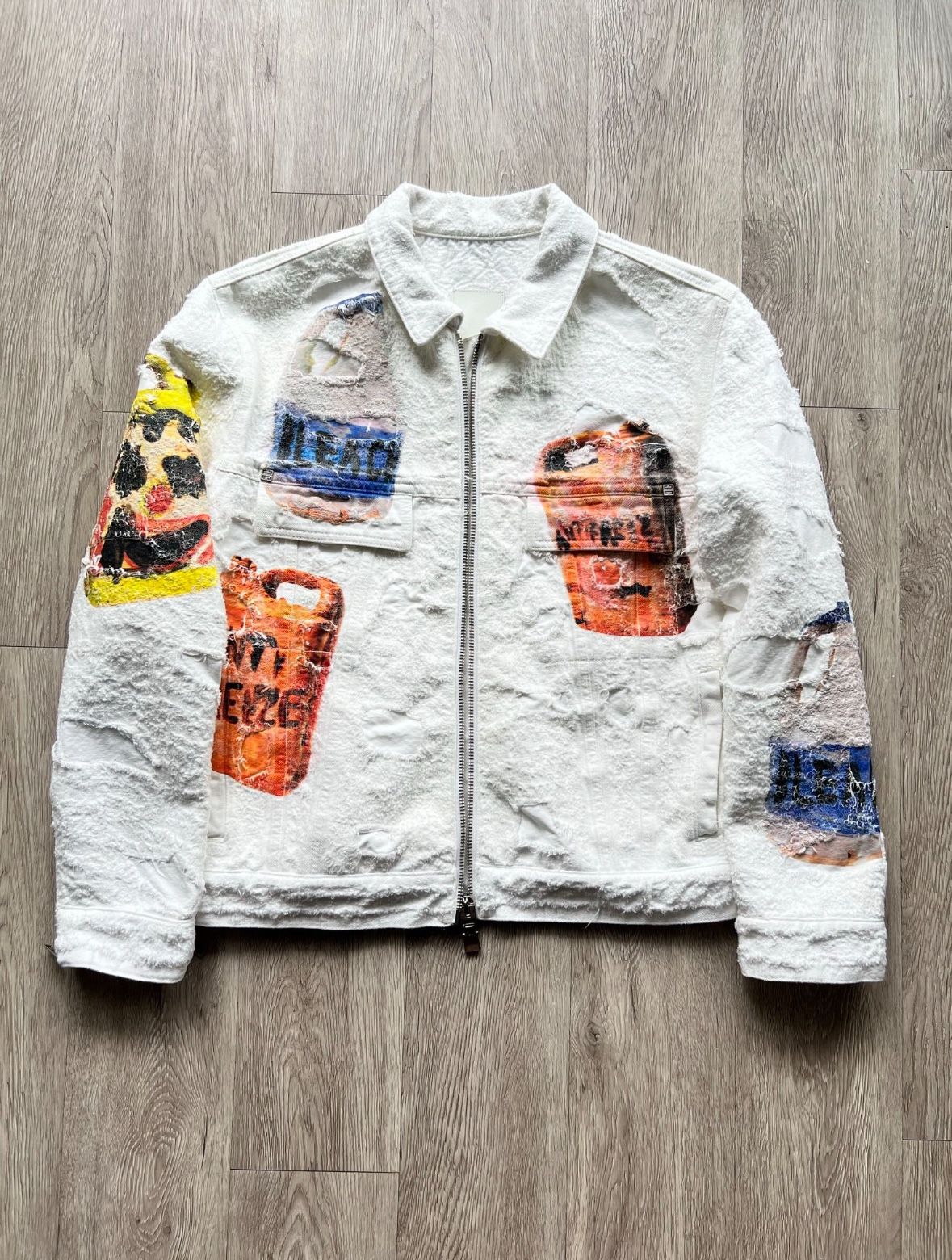 Givenchy x Josh smith Collab Size L Denim Jacket