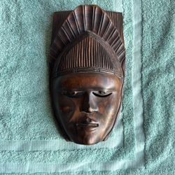 African Hand Carved Mask