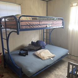 Bunk Bed With Mattresses 