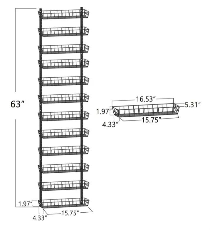 12-tier Shelf Still In Box