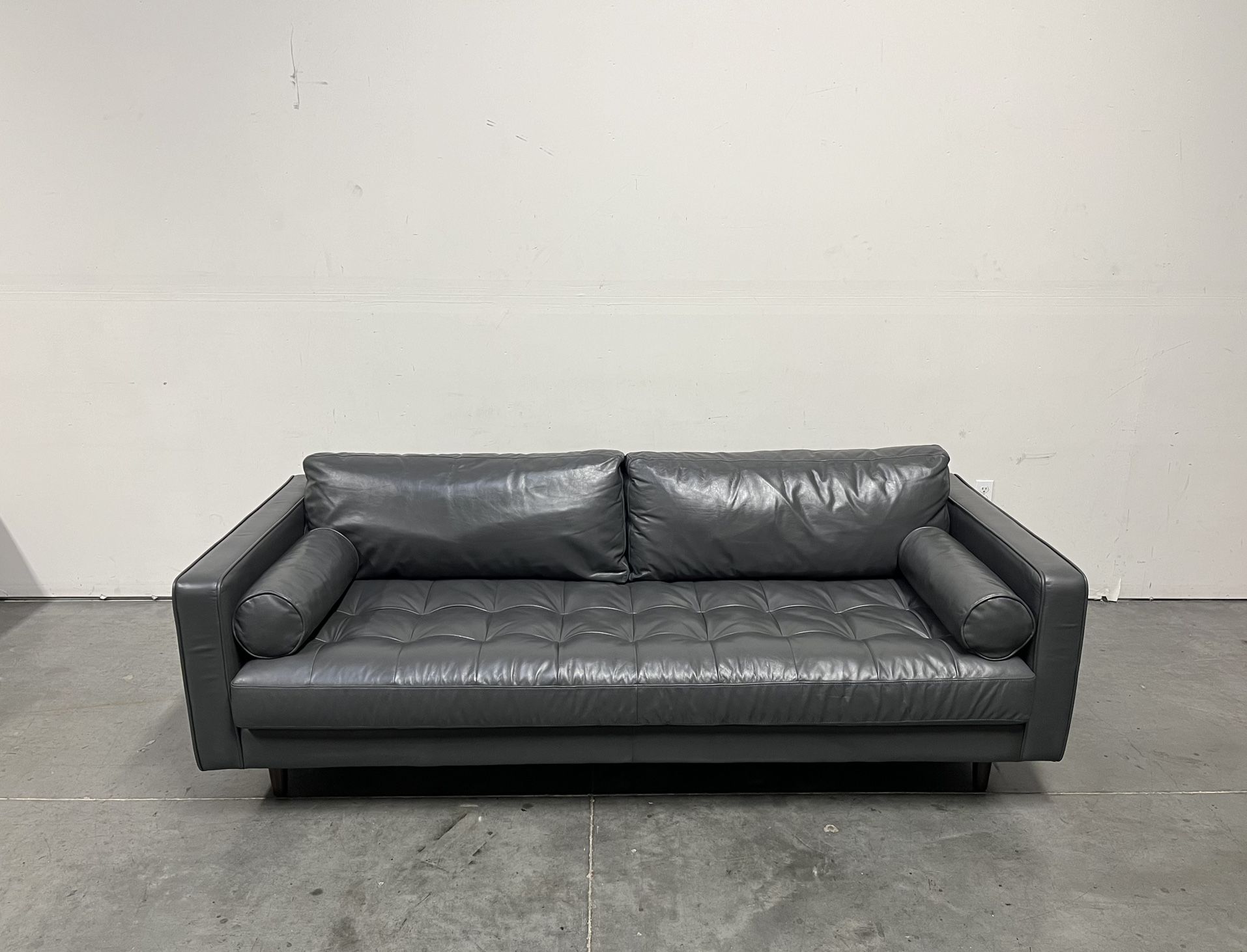 West Elm, Dennes Leather Sofa