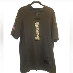 Cam Newton #1 Carolina Panthers Salute to Service Nike Jersey