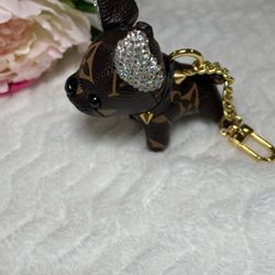 Mini Bulldog Keychain, Bag Charm