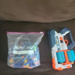 Nerf Gun And Bullets