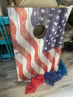 Corn hole game