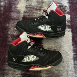 jordan 5 supreme black 