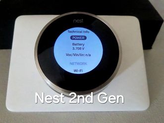 Nest 2nd Gen Learning Thermostat