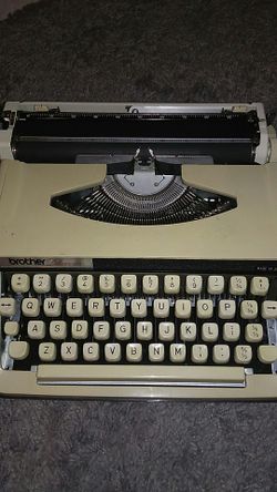 Antique typewriter