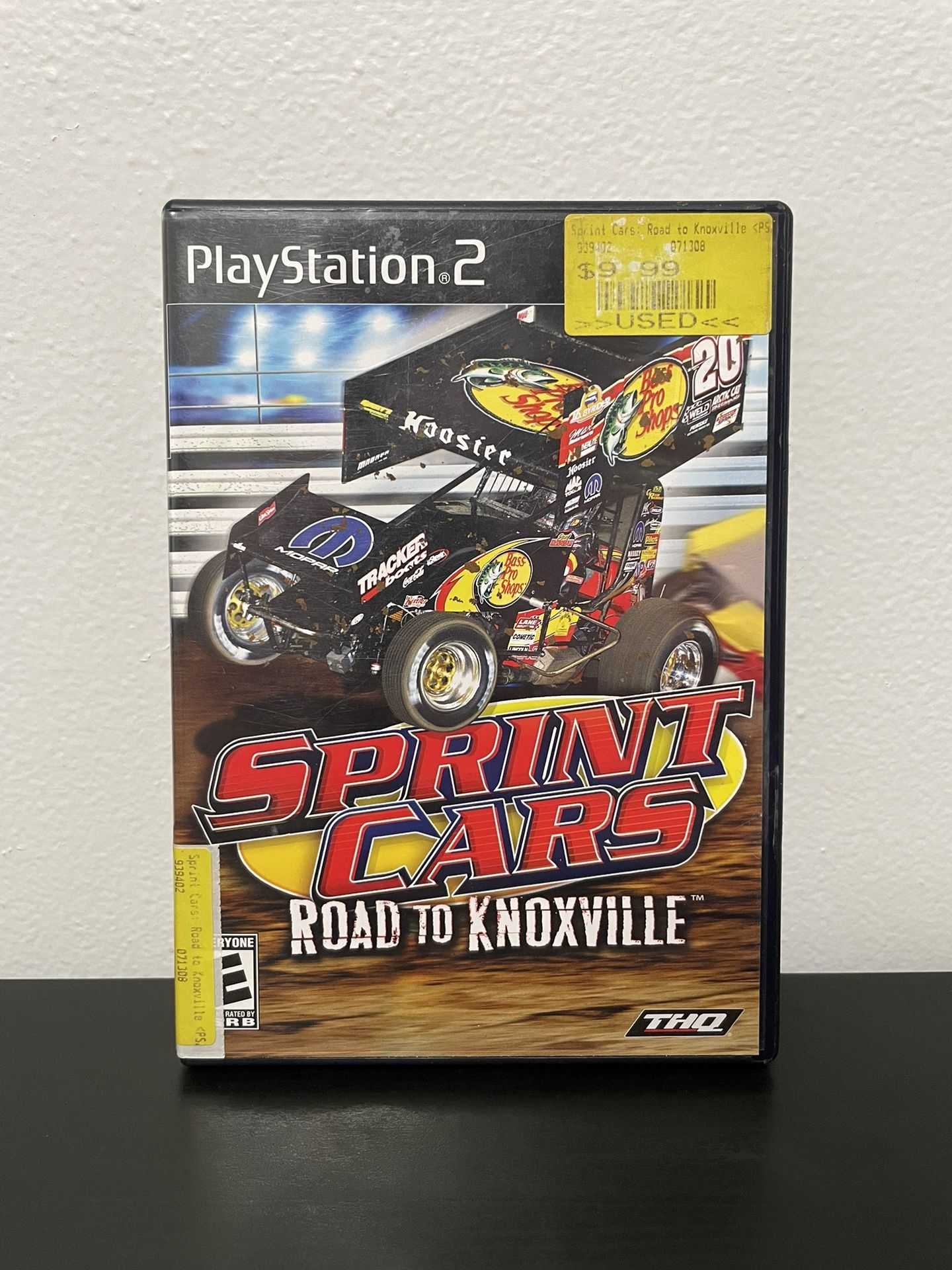 Sprint Cars Road To Knoxville PS2 PlayStation 2 Video Game Like New CIB 2006