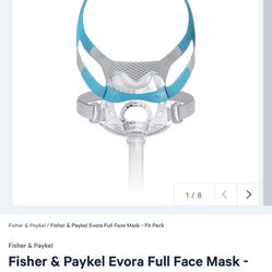 XS Fisher & Paykel Evora Full Face Mask • Fit Pack
