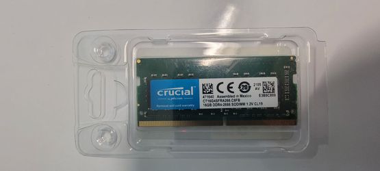 Crucial 16gb notebook ddr4