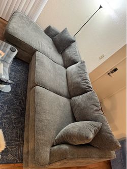 L-shaped couch