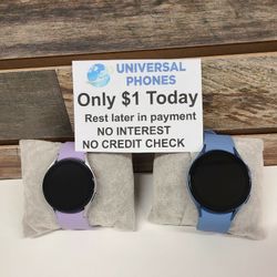 SAMSUNG GALAXY WATCH 6 UNLOCKED NEW IN BOX  $1  DOWN TODAY REST IN PAYMENTS.NO CREDIT CHECK 