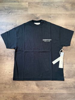 Fear of God Essentials Black T-Shirt