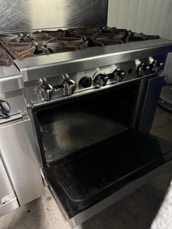 6 burner cook right Natural Gas Ovens