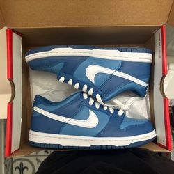 Ds Nike Air Dunk Low Marina Blue Size 4y