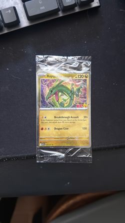 2026 pokemon world Rayquaza Promo