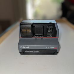 Vintage Polaroid 600 Impulse Instant Camera Gray Film Camera