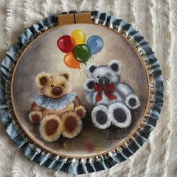 Vintage Teddy Bear Decor 