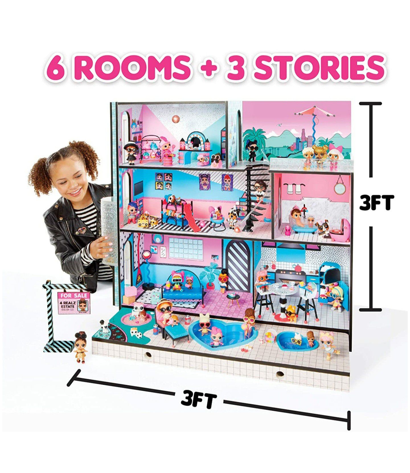 NEW LOL DOLL HOUSE WITH LIGHTS AND SOUNDS