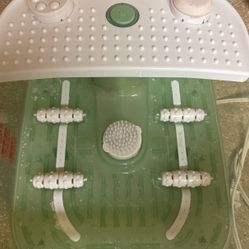 Equate Toe Touch Control Bubble Massage Foot Bath