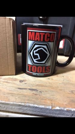 Matco tools coffee mug man cave collectible eagle promo cup.