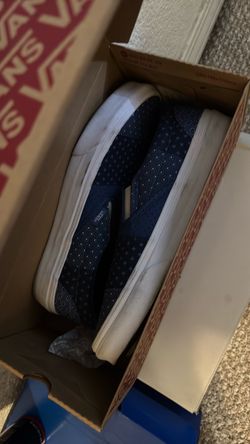 Vans nipsey blue slip ons