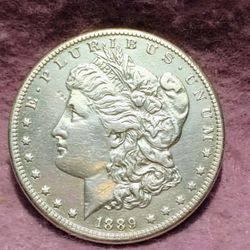1889 CC ~ MORGAN SILVER DOLLAR ~ XF